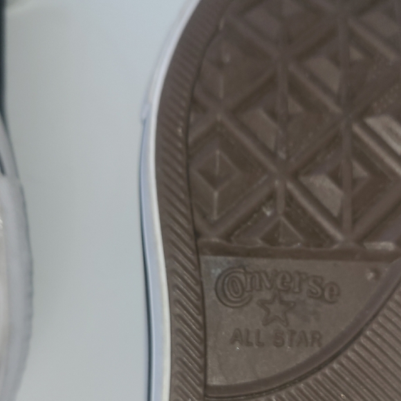 Converse Black and White Low-Top Sneakers - Picture 6 of 7